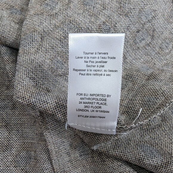 Current Air Leopard Animal Print Grey‎ Shimmer Mini Dress L Gold Fit Flare - Picture 6 of 6